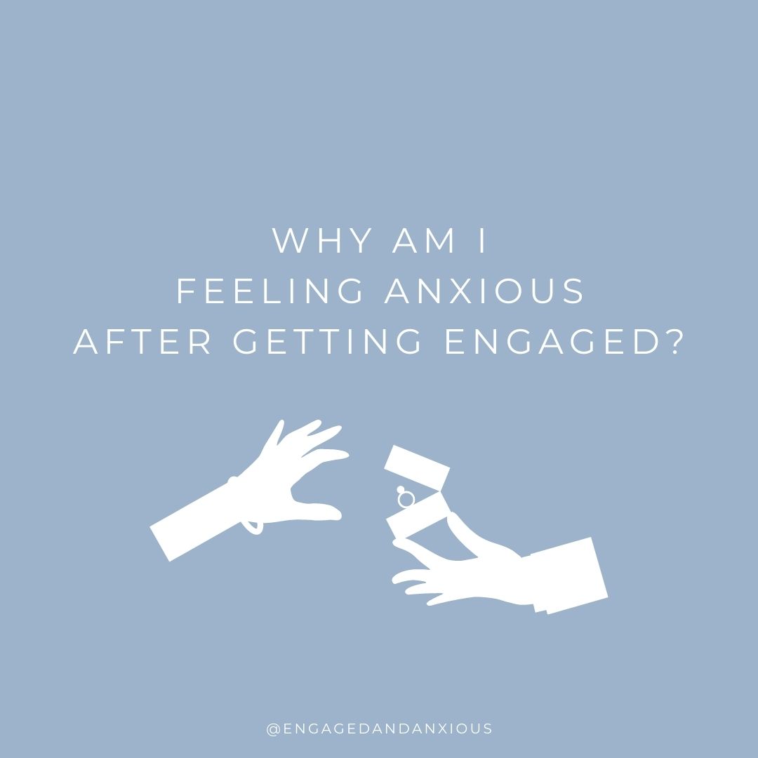 anxiety about getting married; anxious about getting married